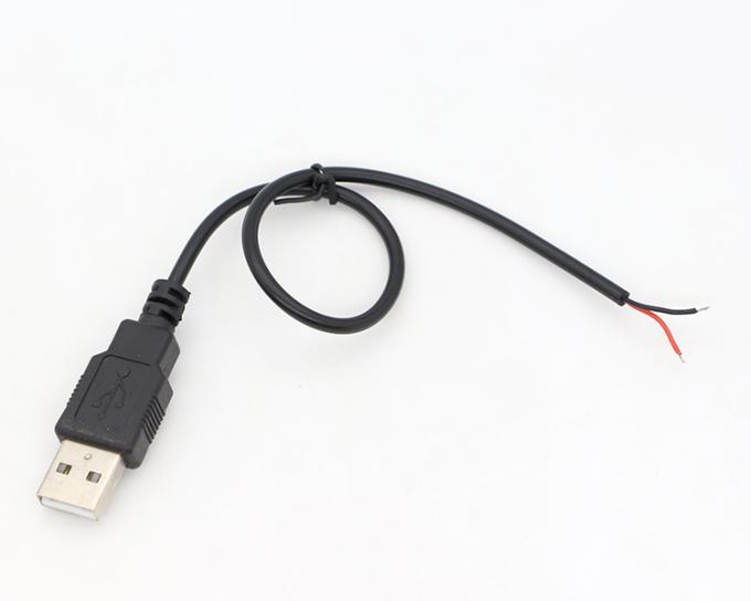 USB 2.0 для мужчины для открытия снятое консервированное голые 2 провода конец хвостовой электрокабель 5
