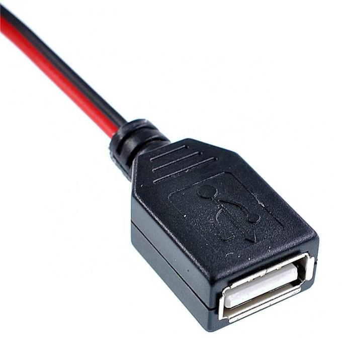 Крокодил зажимает аллигатора зажимает на USB женский тест проволока адаптер кабеля 2