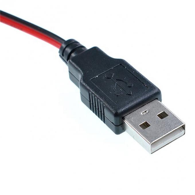 Крокодил зажимает аллигатора зажимает на USB Мужской тест проволока адаптерный кабель для испытания схемы 2