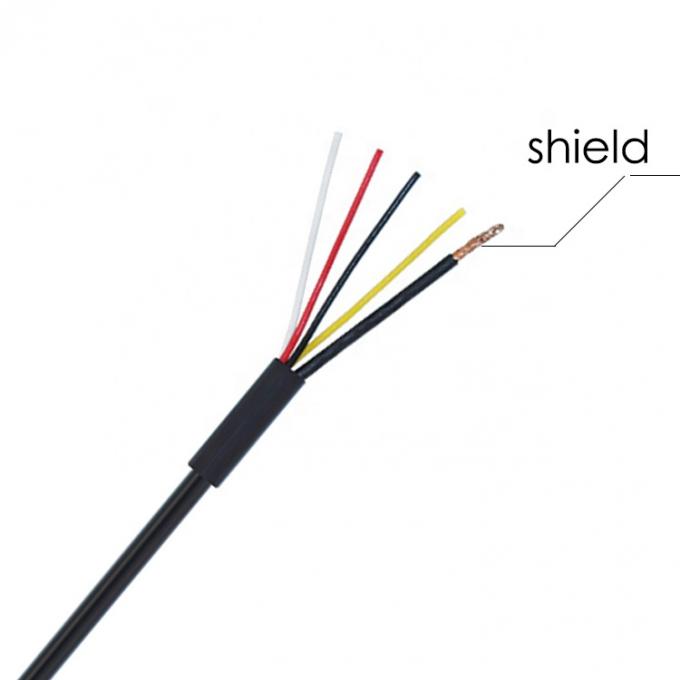 CUSTOM SHIELD USB 2.0 Мужчина к снятому консервированный 4 провода открытый конец хвостик голый конец кабеля 4