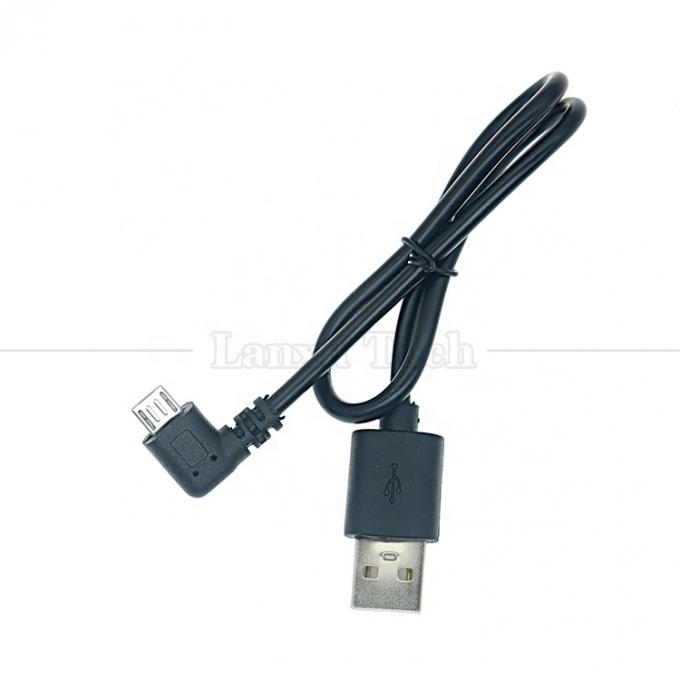 90 градусов прямоугольный USB на Micro B кабель для зарядки данных для телефона планшетная цифровая камера GPS 4