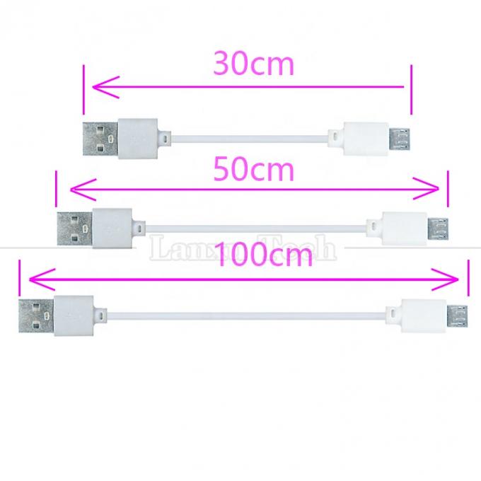 Краткий 0.3M 0.5M 1M зарядный Micro USB зарядный кабель для Power Bank планшетные игрушки 2