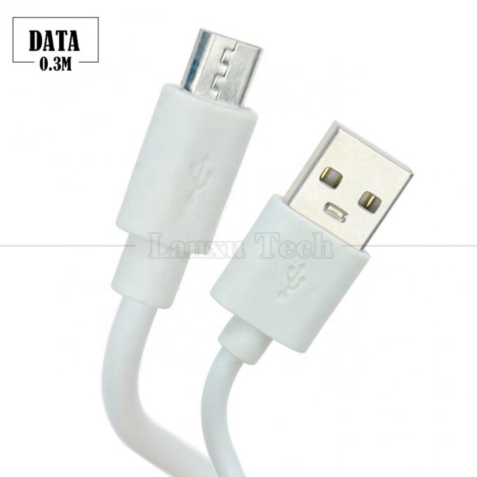 Короткий 30 см 50 см 1 м Белый Черный Данные Быстрая зарядка 1A V8 Micro B на USB Мужской кабель зарядки для Android Телефон Power Bank Спикер 3