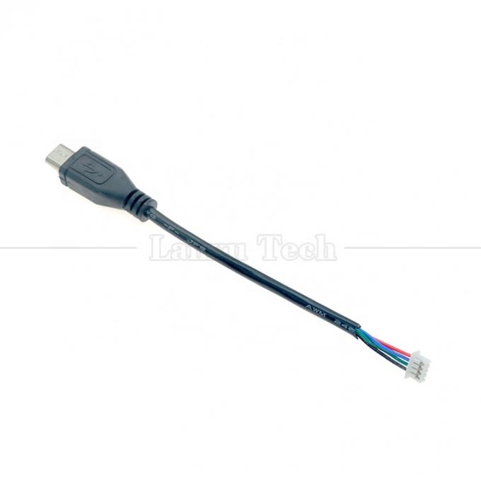 OEM настраиваемый Micro USB на JST 4 Pin 1.25mm Pitch кабель 3