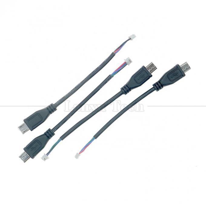 OEM настраиваемый Micro USB на JST 4 Pin 1.25mm Pitch кабель 1