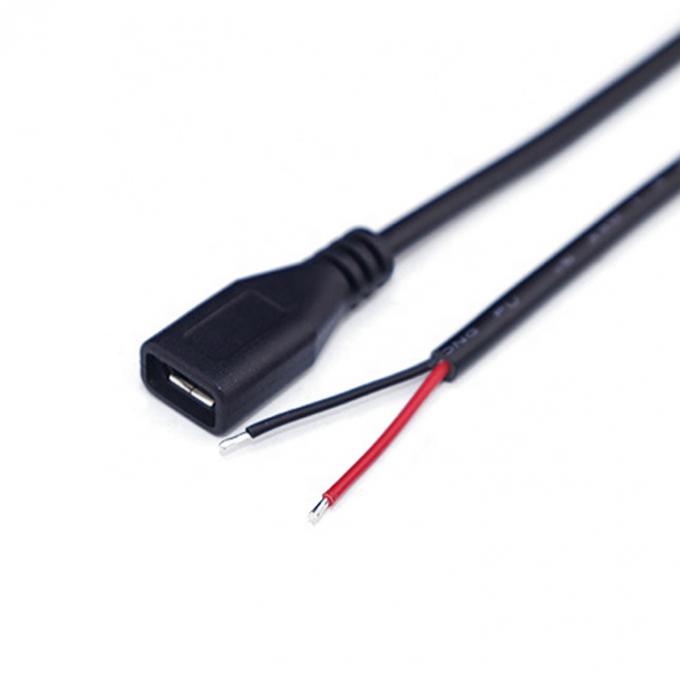 OEM зарядка данных 2 4 ядра Micro USB мужской женский открыть голые провода кабель Pigtail 3