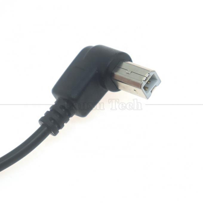 90 градусов прямой угол типа A мужской к B мужской USB 2.0 принтер соединитель расширительный кабель 3