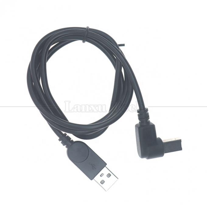 90 градусов прямой угол типа A мужской к B мужской USB 2.0 принтер соединитель расширительный кабель 4