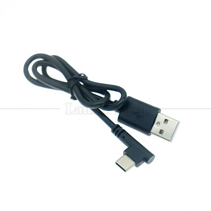 Высокое качество 1M 2M 3M 5M зарядное устройство для данных 90 градусов USB от типа А до типа C Угловой кабель для камеры телефона планшет 0