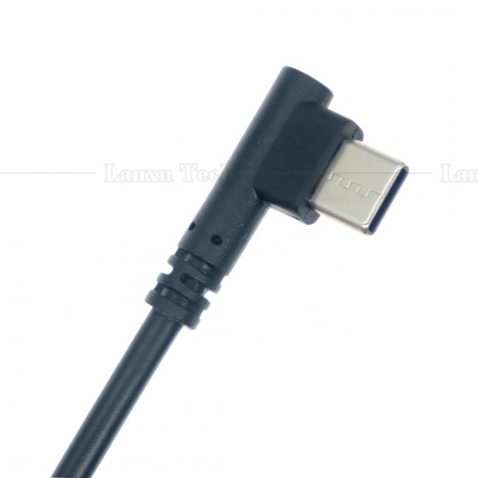 Высокое качество 1M 2M 3M 5M зарядное устройство для данных 90 градусов USB от типа А до типа C Угловой кабель для камеры телефона планшет 4
