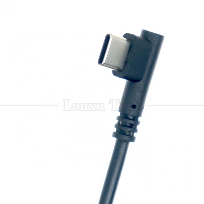 Высокое качество 1M 2M 3M 5M зарядное устройство для данных 90 градусов USB от типа А до типа C Угловой кабель для камеры телефона планшет 3