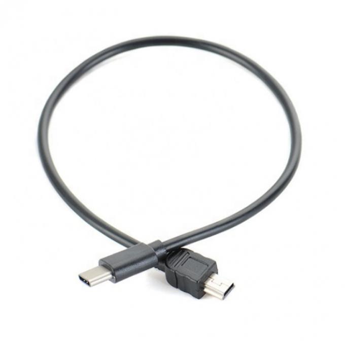 Зарядка данных USB типа C в Mini B 5 пин USB OTG кабель для камеры 2