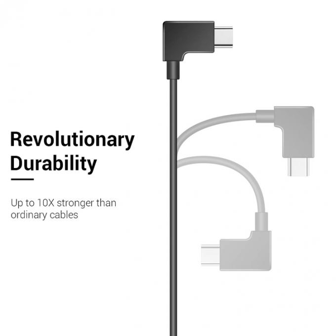 90 градусов угол Micro B к типу C USB кабель для беспилотных летательных аппаратов 2