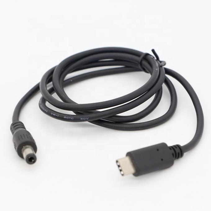 Настройка USB 3.1 типа C мужской на DC 5,5x2,5 мм мужской зарядный кабель для зарядного устройства Power Bank 1