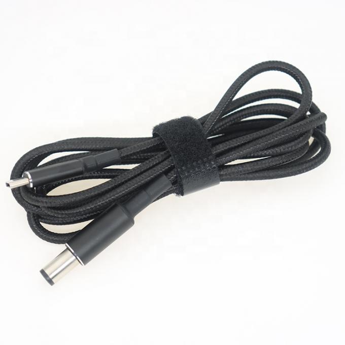 100 Вт 20 В 5 А ПД зарядное устройство Прочный плетеный USB типа C до DC 7.4x5.0 мм кабель для ноутбука 4
