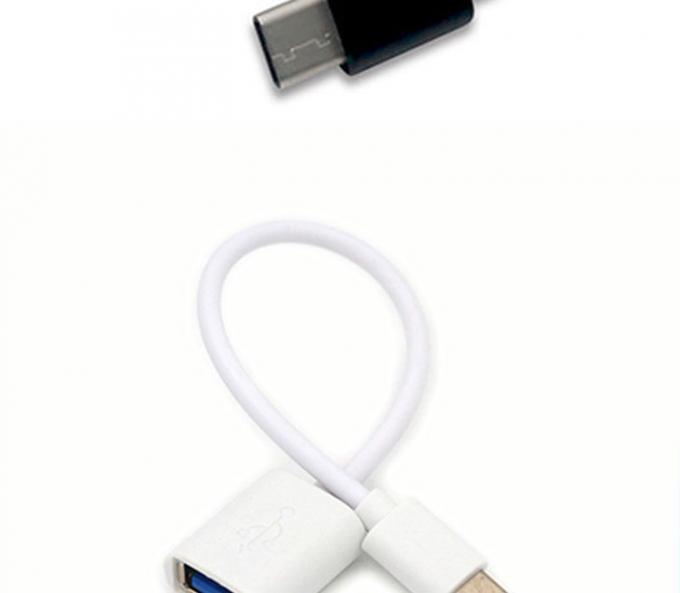 USB Type C Мужчина на USB 2.0 Женщина OTG адаптерный кабель для телефона ноутбук 3