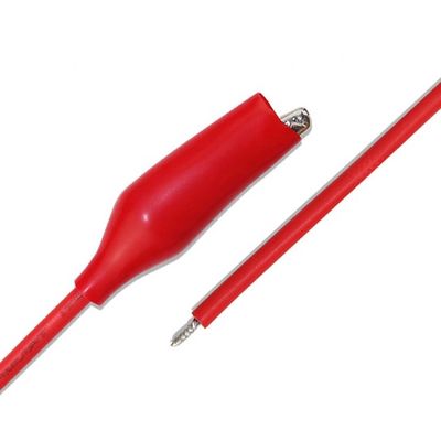 Купить Чёрный Красный Одиночный Аллигатор Клип Тест Кабель питания online manufacture