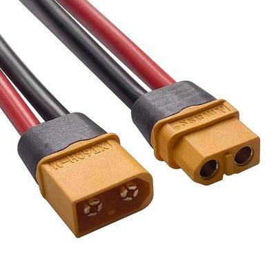Купить 10AWG 12AWG Мужчина к женщине XT60 XT60H Коннектор расширения адаптер кабеля для солнечной панели батарейной электростанции RC online manufacture