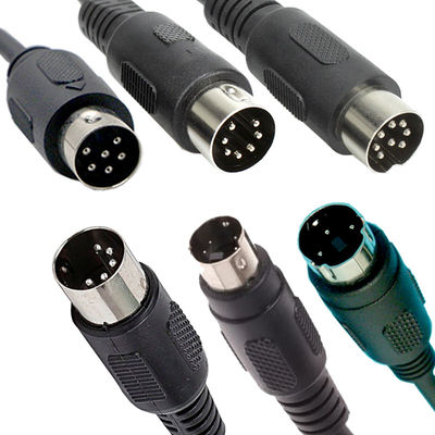 Купить OEM Factory S Video Audio Shield Мужчина на мужчину Женщина 3 4 5 6 7 8 9 10 13 PIN MIDI DIN расширительный кабель online manufacture