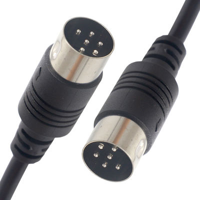 Купить Специальное радио Midi Мужчина к Мужчине 6 Pin Din к 6 Pin Din S видеорасширительный кабель для Роланда online manufacture