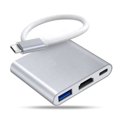 Купить 3 в 1 PD зарядка 4K 1080P USB Type C OTG Docking Station Hub Adapter online manufacture