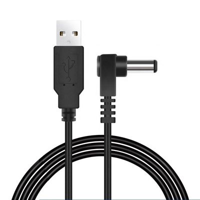 Купить Настроенный USB мужской на правый угол 5,5 х 2,1 мм 2,5 3,5 1,35 соединитель мужской постоянный ток кабель online manufacture