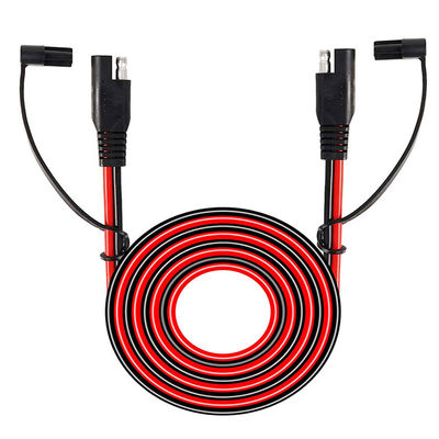 Купить 14AWG 2m SAE to SAE Power Автомобильный расширительный кабель быстрый разъединительный проволочный шнур SAE-коннектор для солнечной батареи online manufacture