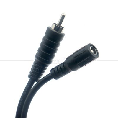 Купить RCA Мужчина на постоянный ток 5,5x2,5 мм 5,5x2,1 мм Женщина Сцепление ствола Джек 12В постоянного тока Педальный питательный кабель online manufacture