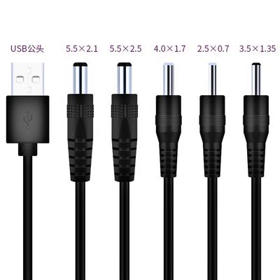 Купить Настройка USB на DC 2.1x5.5 мм 2.5x5.5 мм 1.35x3.5 мм 2.5x0.7 мм 4.0x1.7 мм Кабель питания online manufacture