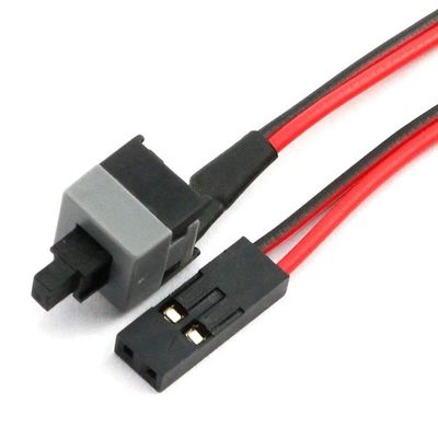 Купить 2 штифта SW PC Case Материнская плата переключается на выключенный компьютер перезагрузка питания ATX кабель online manufacture