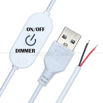Купить 5V сенсорный переключатель включения и выключения контроллера безступенчатый USB для открытия проводов конечный кабель светодиодный тонизирующий прибор для светодиодного светового светильника online manufacture