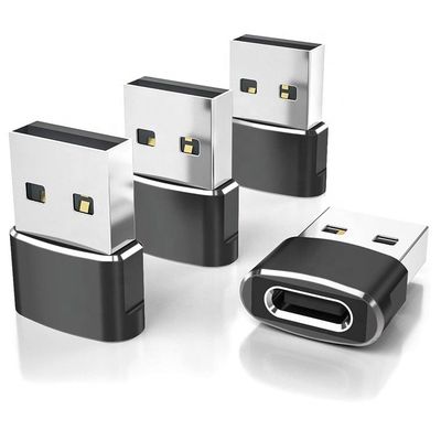 Купить Мультицветный металлический корпус USB Type C женский на USB мужской адаптер online manufacture