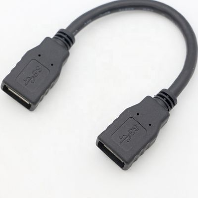 Купить Специальный суперскоростной низкопрофильный USB 3.0 женский на USB 3.0 женский OTG расширение кабеля зарядки данных online manufacture
