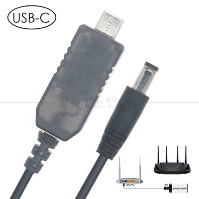 Купить USB тип C в DC 5.5x2.1 мм 8.4v 7.4v 6v 4.5v 3.6v 3v 2.4v 9v 12v Выходной кабель для Wi-Fi маршрутизатора светодиодной световой ленты online manufacture