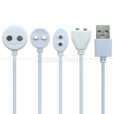 Купить 2 PIN USB Магнитная электрическая зубная щетка Красочные инструменты Сексуальные игрушки для взрослых Вибратор зарядное кабель online manufacture