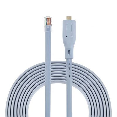 Купить Кабель консоли серийного адаптера 6FT USB типа C на RJ45 для коммутатора маршрутизатора Cisco online manufacture