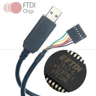 Купить FTDI Chip FT232 USB к TTL 3.3V 5V Uart RTS CTS TXD RXD Серийный кабель преобразователя для Arduino Raspberry Pi online manufacture