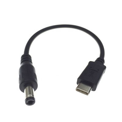 Купить PD быстрая зарядка 65w 20v 3A тип C до DC 5.5x2.1 мм кабель зарядного устройства для ноутбука online manufacture