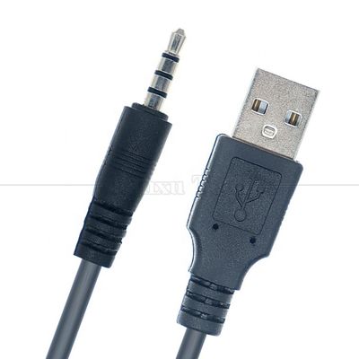 Купить 1M USB A мужской на 4 полюса 3.5mm Audio DC Jack зарядный кабель для автомобильного динамика online manufacture