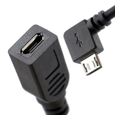 Купить ОБНОЖЕНИЕ 90 градусов прямой угол мужчина к женщине микро-USB кабель online manufacture