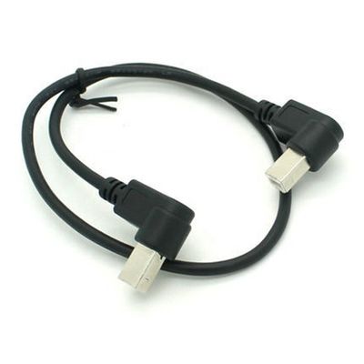 Купить Настройка 90 градусов прямого угла мужского на мужского USB B кабеля online manufacture