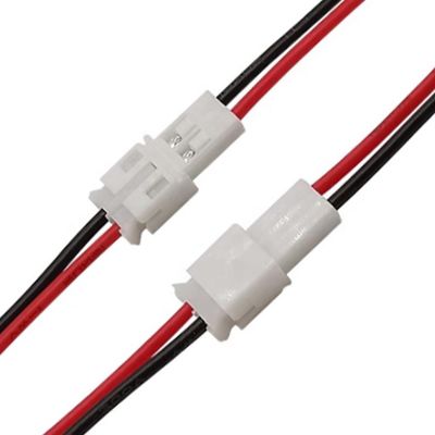 2 штифта Мужчина Женщина JST PH 2.0 соединительный проволочный кабель