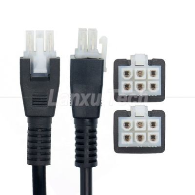 Сверхмольдированный мужской к мужскому 6 пин 2451350620 Molex Mini-Fit 4,2 мм кабель для сборки соединителя