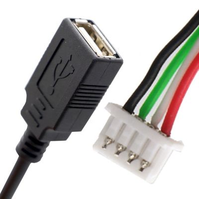 OEM сборка USB A женский до JST 2 3 Pin PH XH 1,0 мм 1,5 мм 2 мм кабель соединителя