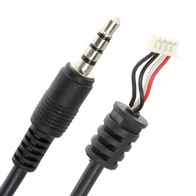 Производство по заказу 1M 2M 3M 3.5mm TRRS Audio DC Jack к JST 2,0mm 2,54mm Pitch Assembly кабель
