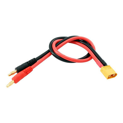 14AWG XT60 Мужчина подключается к 4 мм Банановый кабель для зарядки батареи RC Lipo FPV Drone