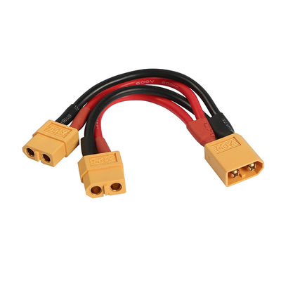 14AWG XT60 1 Мужчина на 2 Женщины Y разделитель расширения кабеля для RC Lipo батареи