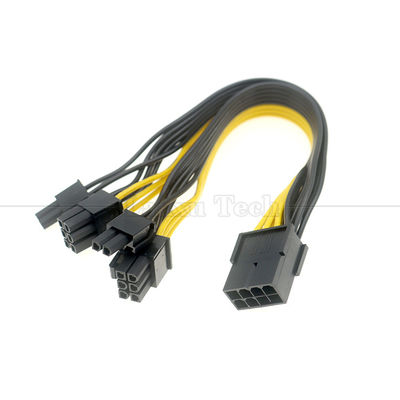 PCIe 8 Pin Мужчина на двойной 8 Pin Женщина PCI Express Графическая видеокарта GPU Splitter Кабель адаптера питания