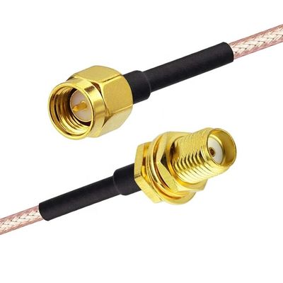 Специальные RG 174 SMA Мужчина на SMA Женщина сборка Jumper RF адаптер соединители Антенна Коаксиальные кабели