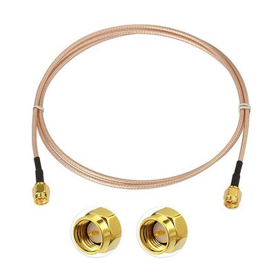 RG316 Коаксиальный RF SMA к SMA Коннекторная сборка Антенна Extender Jumper Extension Cable для Wifi FPV TV